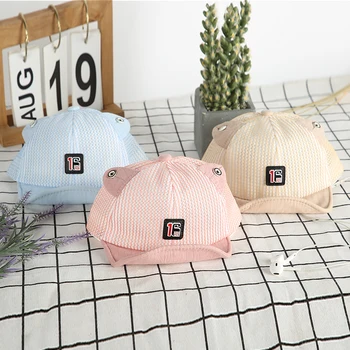 Baby Cap Children Sun Hats Toddler Cute Girl Boys Hat with Ears for Spring Props Baseball Cap 1-4Y Hat Adjustable Soft Sunhat
Baby Cap Children Sun Hats Toddler Cute Girl Boys Hat with Ears for Spring Props Baseball Cap 1-4Y Hat Adjustable Soft Sunhat