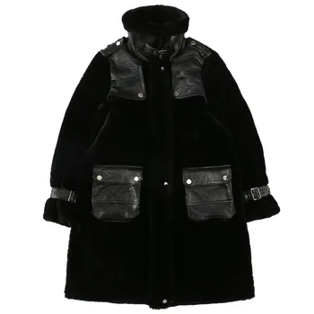 2020 Winter Jacket Women Real Fur Coat Long Genuine Leather Liner Warm Thick Natural Sheep Fur Double-faced Fur Parka Coat
2020 Winter Jacket Women Real Fur Coat Long Genuine Leather Liner Warm Thick Natural Sheep Fur Double-faced Fur Parka Coat