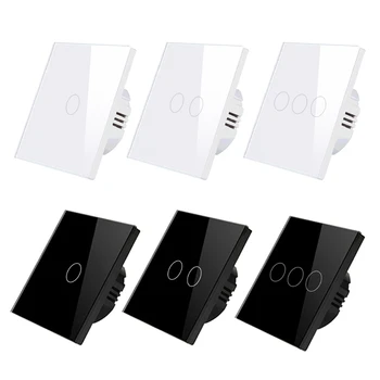 1/2/3 Gang WiFi Smart Wall Switch RF433 Remote Control Tempered Glass Panel Light Switch Smart Speaker Voice Control
1/2/3 Gang WiFi Smart Wall Switch RF433 Remote Control Tempered Glass Panel Light Switch Smart Speaker Voice Control