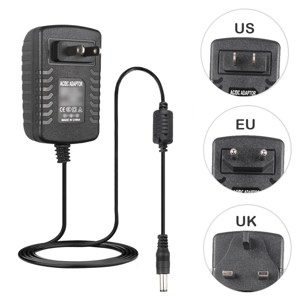 12V Music Keyboard Charger Power Supply Adapter Black for Yamaha Keyboard PA PSR YPG YPT DD EZ NP DGX Series Power Source Cord
12V Music Keyboard Charger Power Supply Adapter Black for Yamaha Keyboard PA PSR YPG YPT DD EZ NP DGX Series Power Source Cord