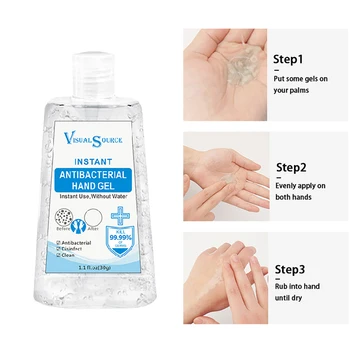 30ml Travel Portable Mini Hand Sanitizer Anti-Bacteria Moisturizing Disposable No Clean Waterless Clear Fluid
30ml Travel Portable Mini Hand Sanitizer Anti-Bacteria Moisturizing Disposable No Clean Waterless Clear Fluid