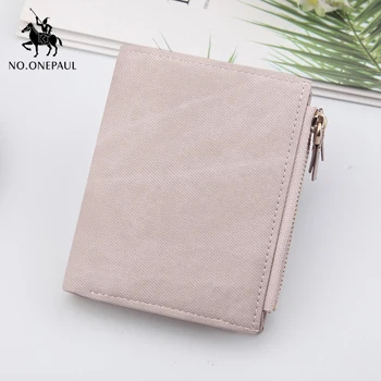 NO.ONEPAUL New wallet female short paragraph retro canvas pattern multifunctional two folding buckle double zipper coin purse
NO.ONEPAUL New wallet female short paragraph retro canvas pattern multifunctional two folding buckle double zipper coin purse