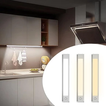 Three-block Color Temperature Wardrobe Light USB 60 LED Motion Sensor Light PIR
Three-block Color Temperature Wardrobe Light USB 60 LED Motion Sensor Light PIR