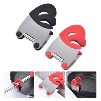 Stainless Steel Pot Clip Scoop Clamp Spoon Tongs Holder for Pot Pan Spatula Storage Rack Kitchen Life Helper Cooking Tools
Stainless Steel Pot Clip Scoop Clamp Spoon Tongs Holder for Pot Pan Spatula Storage Rack Kitchen Life Helper Cooking Tools