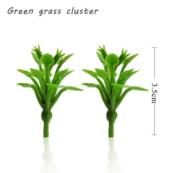 3.5cm ABS Plastic Model Plant Grass Toys 100pcs Miniature Shurb For Architecture Diorama Sandtable Wargame Scenery Making Kits
3.5cm ABS Plastic Model Plant Grass Toys 100pcs Miniature Shurb For Architecture Diorama Sandtable Wargame Scenery Making Kits