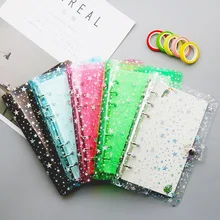 A6 Binder Budget PVC Shell Gypsophila Sequins Notebook Cover Diary Agenda Planner Bullet Cover School Stationery 1pc
A6 Binder Budget PVC Shell Gypsophila Sequins Notebook Cover Diary Agenda Planner Bullet Cover School Stationery 1pc