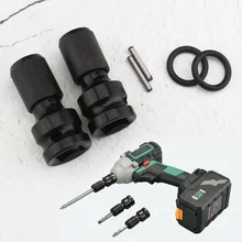 1/2 Inch Square To 1/4 Inch Hex Ratchet Socket Wrench Socket Adapter Spanner Set With Ring Pin Drive Converter Impact Hand Tool
1/2 Inch Square To 1/4 Inch Hex Ratchet Socket Wrench Socket Adapter Spanner Set With Ring Pin Drive Converter Impact Hand Tool