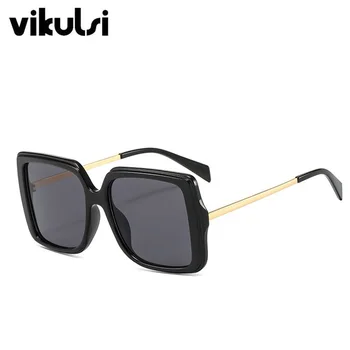 Classic Black Square Sunglasses for Men Women 2020 New Oversized Shades Double Color Design Metal Arm Driving Travel Sun glasses
Classic Black Square Sunglasses for Men Women 2020 New Oversized Shades Double Color Design Metal Arm Driving Travel Sun glasses