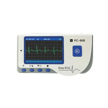 PC-80b Electrocardiograph Home Monitor Heart Rhythm Heartbeat Dynamic Monitor Medical Specialty
PC-80b Electrocardiograph Home Monitor Heart Rhythm Heartbeat Dynamic Monitor Medical Specialty