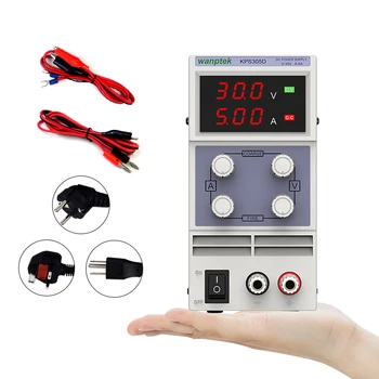 30V 5A DC Power Supply Adjustable 3 4 Digit Display Mini Laboratory Power Supply Voltage Regulator KPS305DF for Phone Repair
30V 5A DC Power Supply Adjustable 3 4 Digit Display Mini Laboratory Power Supply Voltage Regulator KPS305DF for Phone Repair