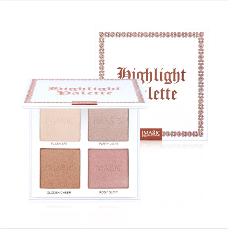 4 Color Highlighter Facial Bronzers Palette Makeup Glow Face Contour Shimmer Powder Illuminator Highlight Cosmetics
4 Color Highlighter Facial Bronzers Palette Makeup Glow Face Contour Shimmer Powder Illuminator Highlight Cosmetics