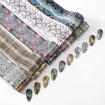 10pcs 4*20cm Snake Nail Foils Holographic Starry Sky Foil Transfer Sticker Sexy Sliders Manicure Summer Nail Art Decorations
10pcs 4*20cm Snake Nail Foils Holographic Starry Sky Foil Transfer Sticker Sexy Sliders Manicure Summer Nail Art Decorations