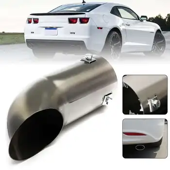 Universal 76mm Car Exhaust Tail Muffler Pipe Blow Down Bumper Trim Polished Stainless Steel Fit 30mm-55mm Exhaust Pipe
Universal 76mm Car Exhaust Tail Muffler Pipe Blow Down Bumper Trim Polished Stainless Steel Fit 30mm-55mm Exhaust Pipe