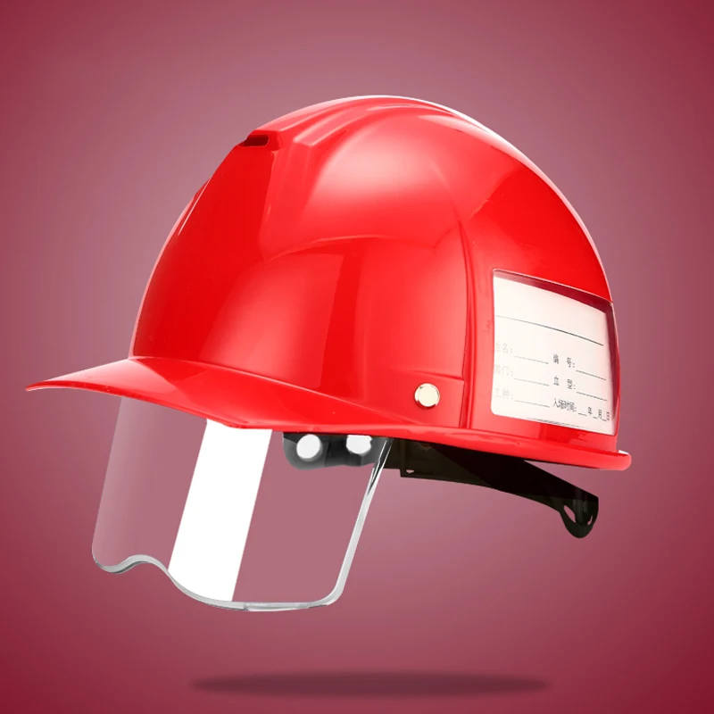 Safety Helmet ABS Hard hat with Half Protective Screen Work Cap Construction site Electrician Insulation Helmets High Strength
Safety Helmet ABS Hard hat with Half Protective Screen Work Cap Construction site Electrician Insulation Helmets High Strength