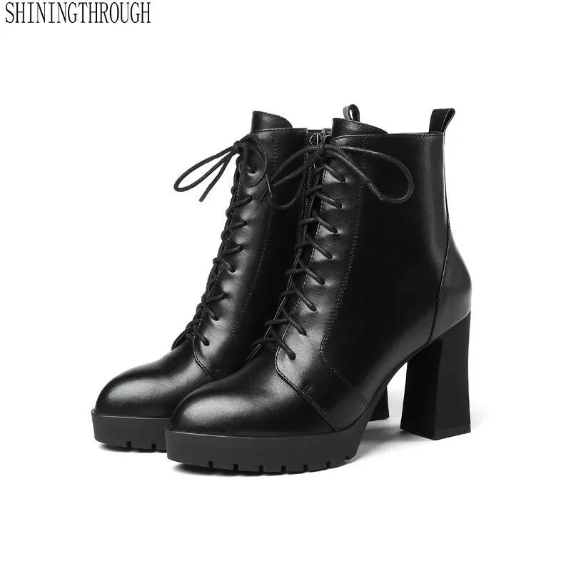 2019 New Genuine Leather Boots Women Elegant Platform Women Ankle Boots Winter Warm High Heel Party Shoes Woman
2019 New Genuine Leather Boots Women Elegant Platform Women Ankle Boots Winter Warm High Heel Party Shoes Woman