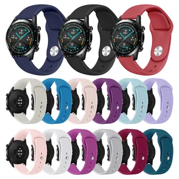 Silicone Watchband For Huawei GT/GT2 Replacement 46mm Smart Watch Strap for Huawei Honor Magic Watch 2 Wristband Bracelet
Silicone Watchband For Huawei GT/GT2 Replacement 46mm Smart Watch Strap for Huawei Honor Magic Watch 2 Wristband Bracelet