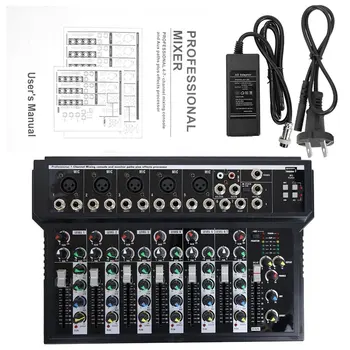 Professional KY-4S DJ Mixer 7 Channels BT Sound Mixing Console For Karaoke KTV With USB MP3 Jack Live Audio Mixer
Professional KY-4S DJ Mixer 7 Channels BT Sound Mixing Console For Karaoke KTV With USB MP3 Jack Live Audio Mixer