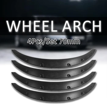 4Pcs/Set 70mm Mud Flaps Universal Car Fender Flares Wheel Arch Trim Strip Eyebrow Protector Splash Guards Wheel Eyebrow Fender
4Pcs/Set 70mm Mud Flaps Universal Car Fender Flares Wheel Arch Trim Strip Eyebrow Protector Splash Guards Wheel Eyebrow Fender
