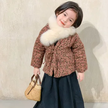 2020 Fall Winter Small Floral Cotton Jackets Pastoral Style Soft Warm Kids Girls Outwear Homewear Coat Children Clothes Cute
2020 Fall Winter Small Floral Cotton Jackets Pastoral Style Soft Warm Kids Girls Outwear Homewear Coat Children Clothes Cute