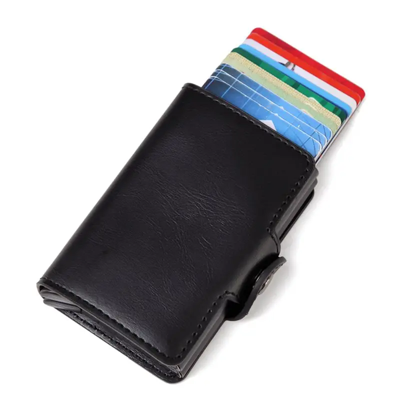 2019 New Double Business Credit Card Holder Wallet Unisex Metal Blocking RFID Wallet ID Card Case Aluminium Travel Purse
2019 New Double Business Credit Card Holder Wallet Unisex Metal Blocking RFID Wallet ID Card Case Aluminium Travel Purse