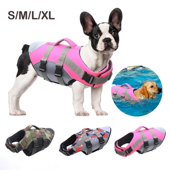 Float Coat Dog Life Jacket for Swimming, Adjustable With Reflective Stripe Jacket Dog Clothes Dogs Swimwear Pets Swimming Suit
Float Coat Dog Life Jacket for Swimming, Adjustable With Reflective Stripe Jacket Dog Clothes Dogs Swimwear Pets Swimming Suit