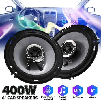 2 Pcs 6 Inch 400W Car Speaker 2 CH 360 Degree Stereo Surround DIY Bass Horn Subwoofer Coaxial Loudspeaker Car Modified Speaker
2 Pcs 6 Inch 400W Car Speaker 2 CH 360 Degree Stereo Surround DIY Bass Horn Subwoofer Coaxial Loudspeaker Car Modified Speaker