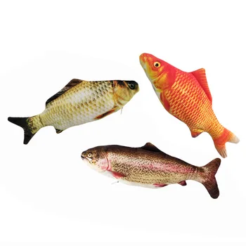 Simulation Fish Stuffed Plush Toy USB Rechargeable Catnip Stuffed Pillow Doll Pet Cat Electric Animal Biting Supplies Toys
Simulation Fish Stuffed Plush Toy USB Rechargeable Catnip Stuffed Pillow Doll Pet Cat Electric Animal Biting Supplies Toys
