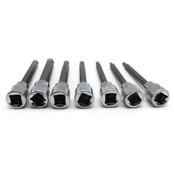 7pcs 3/8in Drive Long Wrench Removing Tool Dodecagonal Bit Impact Socket Set Car Decoration Accessories Auto Repair Kit
7pcs 3/8in Drive Long Wrench Removing Tool Dodecagonal Bit Impact Socket Set Car Decoration Accessories Auto Repair Kit