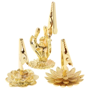 Gold-Plated Incense Clip Golden Incense Clip Burner Holder Religious Home Deco Popular High-Grade Buddha Hand Lotus Incense Clip 
Gold-Plated Incense Clip Golden Incense Clip Burner Holder Religious Home Deco Popular High-Grade Buddha Hand Lotus Incense Clip