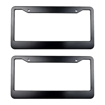 2x Metal Aluminium Alloy Anodized Car License Plate Frame Holder Blank Black
2x Metal Aluminium Alloy Anodized Car License Plate Frame Holder Blank Black