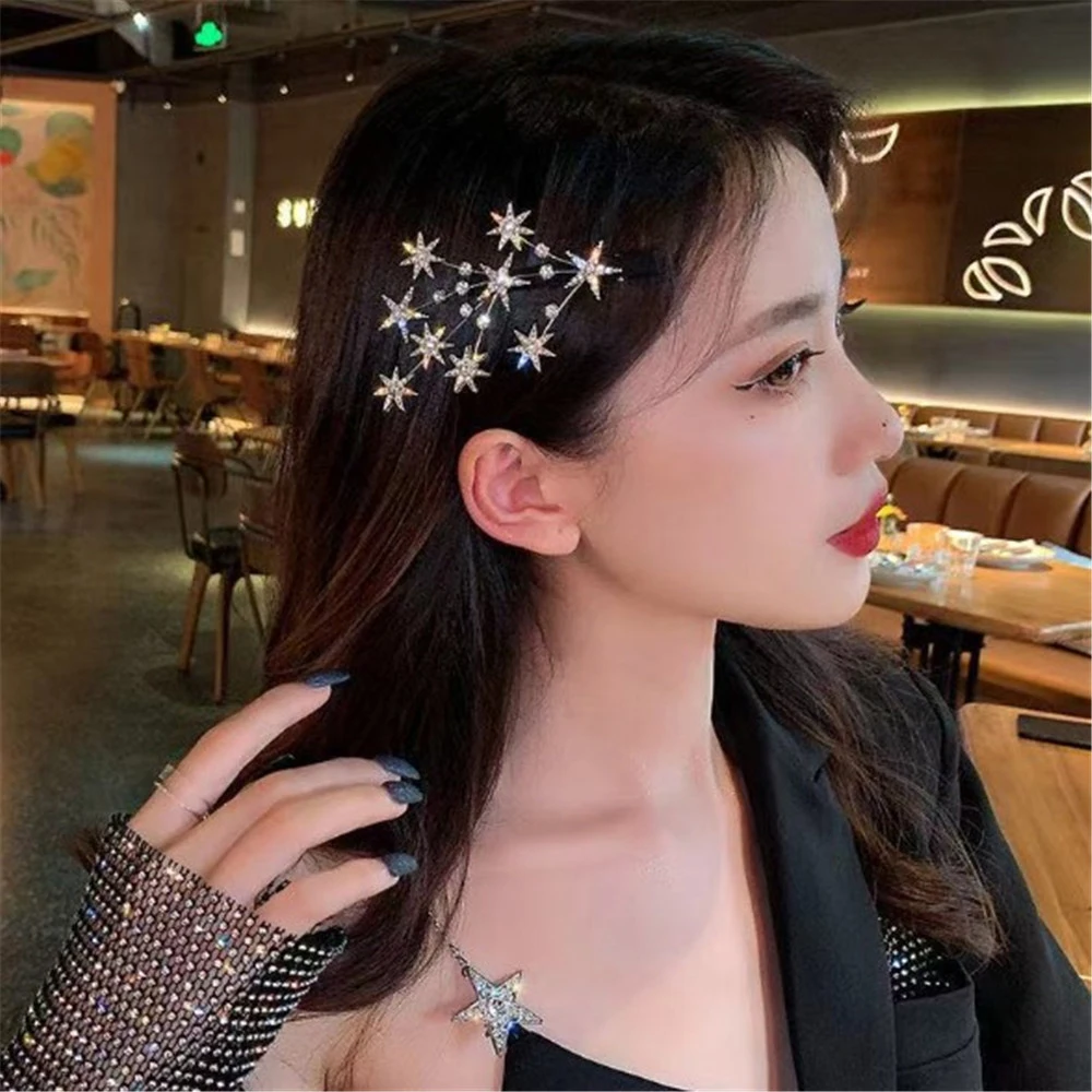 2021 Fashion Vintage Alloy Hairpins Sweet Cute Heart Star Geometric Rhinestone Barrettes For Woman Korean Hair Accessories
2021 Fashion Vintage Alloy Hairpins Sweet Cute Heart Star Geometric Rhinestone Barrettes For Woman Korean Hair Accessories