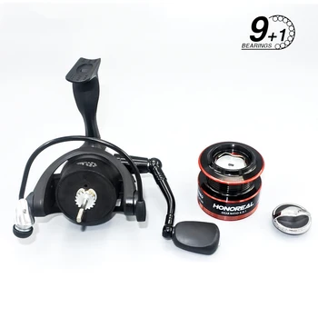 1997 Fishing Reel 9+1 Arm Rocker Spinning Reel Lightweight Rear Drag Spool 2000 3000series carretilhas de pesca wedkarstwo
1997 Fishing Reel 9+1 Arm Rocker Spinning Reel Lightweight Rear Drag Spool 2000 3000series carretilhas de pesca wedkarstwo