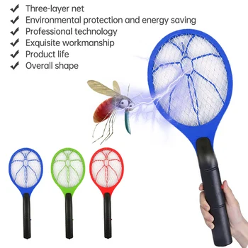 Portable Electric Fly Mosquito Swatter Bug Zapper Racket Insects Killer Home Bug Zappers AA Battery Powered mosquito killer gift
Portable Electric Fly Mosquito Swatter Bug Zapper Racket Insects Killer Home Bug Zappers AA Battery Powered mosquito killer gift