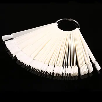 False Display Nail Art Fan Wheel Polish Practice Tip Sticks Nail Art Tips Sticks Polish Display Fan Nails Makeup Tools 50pcs/Set
False Display Nail Art Fan Wheel Polish Practice Tip Sticks Nail Art Tips Sticks Polish Display Fan Nails Makeup Tools 50pcs/Set