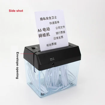 Mini Portable USB Paper Shredder Cutter Strip Cut A6 Folded A4 Cutting Machine Tool with Letter Opener Wastebasket
Mini Portable USB Paper Shredder Cutter Strip Cut A6 Folded A4 Cutting Machine Tool with Letter Opener Wastebasket