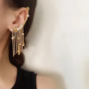 French Feeling More Tassel Earrings Ear Clip Female Personality Hipster Earrings Of Europe And America Earrings For Women
French Feeling More Tassel Earrings Ear Clip Female Personality Hipster Earrings Of Europe And America Earrings For Women