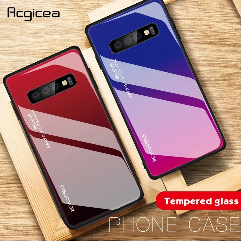 Gradient Tempered Glass Case For Samsung Galaxy S10 S8 S9 Plus A50 A30 A70 A7 A8 2018 Note 9 8 Color Phone Cases Cover coque
Gradient Tempered Glass Case For Samsung Galaxy S10 S8 S9 Plus A50 A30 A70 A7 A8 2018 Note 9 8 Color Phone Cases Cover coque
