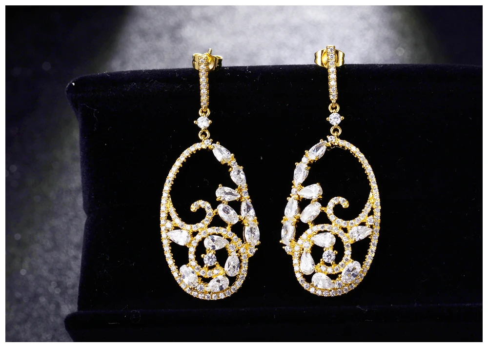 hollow design earrings (3)