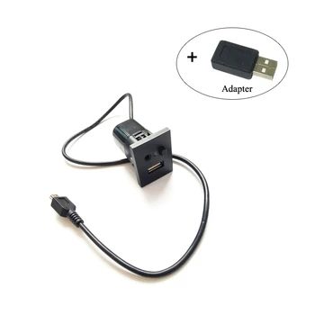 USB/AUX input adapter mini cable USB slot interface button car accessories for ford focus 2 mk2 2009 2010 2011
USB/AUX input adapter mini cable USB slot interface button car accessories for ford focus 2 mk2 2009 2010 2011