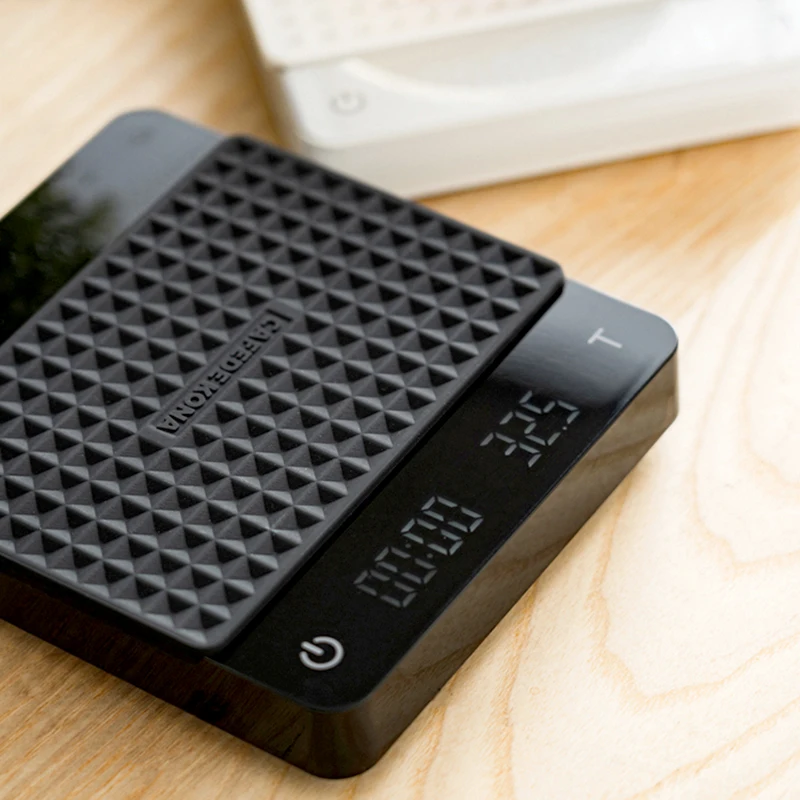 CAFEDEKONA Electronic coffee scale with dual display Two kinds of power supply digital scale pour over coffee kitchen scales3kg
CAFEDEKONA Electronic coffee scale with dual display Two kinds of power supply digital scale pour over coffee kitchen scales3kg