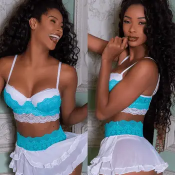 1 Set Women Sexy Lingerie Corset Babydoll G-string Push Up Top Bra+Pants Set Sleepwear Underwear Nightwear Dress Sexy Set Outfit
1 Set Women Sexy Lingerie Corset Babydoll G-string Push Up Top Bra+Pants Set Sleepwear Underwear Nightwear Dress Sexy Set Outfit