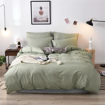 Nordic Little Lattice Bed Linens Set Pillowcase EU Single Soft Comfortable Polyester Bedclothes Duvet Cover Adults Bedding Set
Nordic Little Lattice Bed Linens Set Pillowcase EU Single Soft Comfortable Polyester Bedclothes Duvet Cover Adults Bedding Set