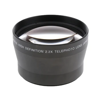 72mm 2.2x Telephoto Lens Teleconverter for Nikon Nikkor 24-120mm AF-S,18-200mm Camera Universal
72mm 2.2x Telephoto Lens Teleconverter for Nikon Nikkor 24-120mm AF-S,18-200mm Camera Universal
