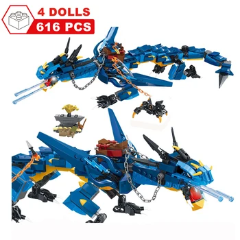 Blue Mech Dragon knight Building Blocks Ninjagoed Dragon Bricks DIY Model Figure Toys for Children
Blue Mech Dragon knight Building Blocks Ninjagoed Dragon Bricks DIY Model Figure Toys for Children