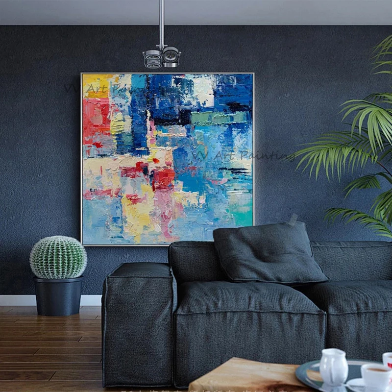 Christmas Gift 100%Hand Painted Oil Painting Abstract Rainbow Color Pink Light Luxury Modern Restaurant Entrance Paintings Sofa
Christmas Gift 100%Hand Painted Oil Painting Abstract Rainbow Color Pink Light Luxury Modern Restaurant Entrance Paintings Sofa