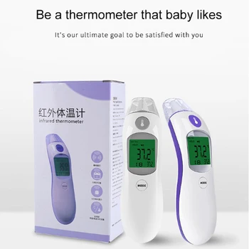 Non-contact Ears Thermometer Baby & Adult LED Digital Infrared Forehead Body Kids Objects Temperature Measurement Meter Device
Non-contact Ears Thermometer Baby & Adult LED Digital Infrared Forehead Body Kids Objects Temperature Measurement Meter Device