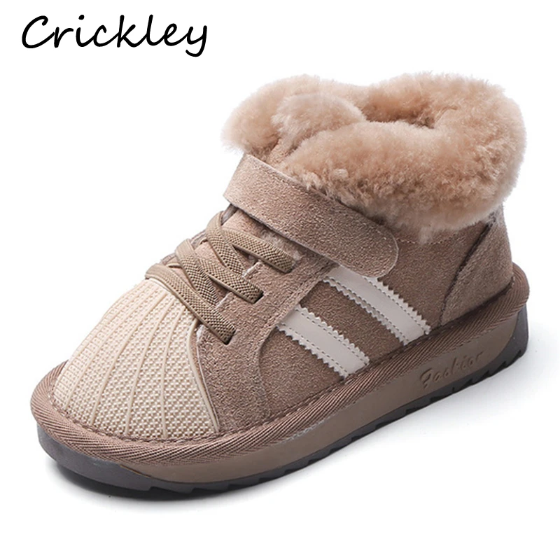 Children Fashion Winter Shoes Cow Suede Plush Thickening Sports Sneaker for Toddler Boys Girls Warm Casual Kids Snow Boots
Children Fashion Winter Shoes Cow Suede Plush Thickening Sports Sneaker for Toddler Boys Girls Warm Casual Kids Snow Boots
