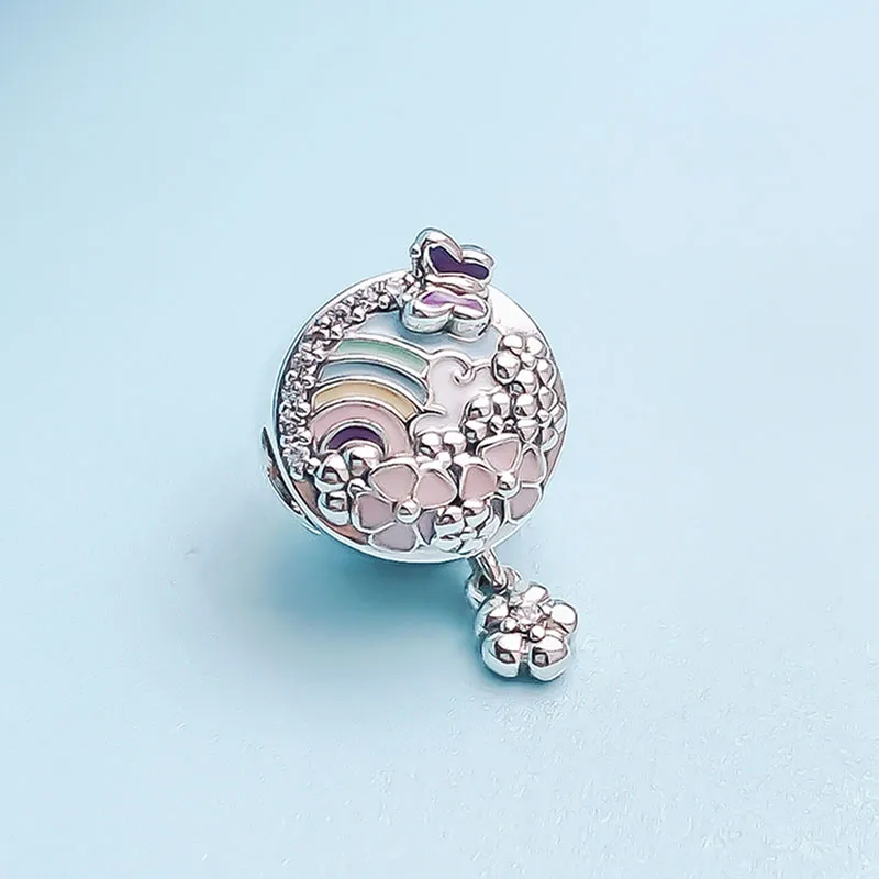 Authentic 925 Sterling Silver Beads Colorful Flowers Rainbow Fashion Beads Fit Original Pandora Bracelet For Women Diy Jewelry
Authentic 925 Sterling Silver Beads Colorful Flowers Rainbow Fashion Beads Fit Original Pandora Bracelet For Women Diy Jewelry