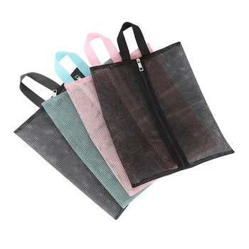 Reusable Makeup Bags Mesh Solid Cosmetics Cases Packing Organizers Storage Pouch Beach Handbags Toiletry Beauty Wash Kit Bags
Reusable Makeup Bags Mesh Solid Cosmetics Cases Packing Organizers Storage Pouch Beach Handbags Toiletry Beauty Wash Kit Bags