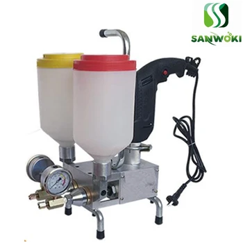 Epoxy Resin Grouting Injection Pump Plugging machine two component epoxy resin machine STEEL HOSE concrete repair crack
Epoxy Resin Grouting Injection Pump Plugging machine two component epoxy resin machine STEEL HOSE concrete repair crack